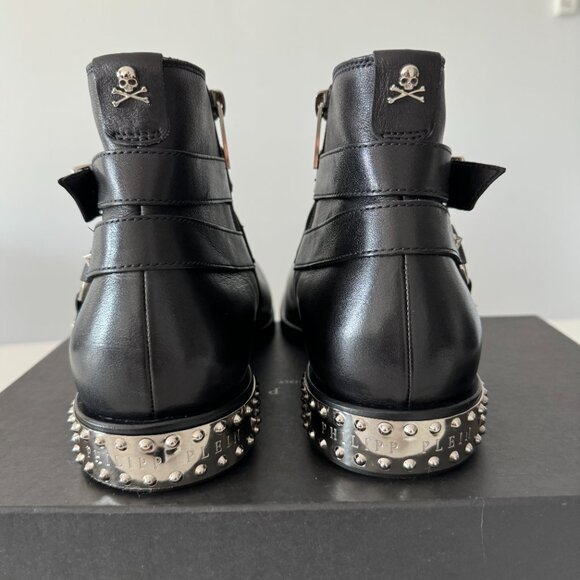 Philipp Plein BOOTS LOW FLAT STARS, Size EU 43/ US 10 - Picture 11 of 17